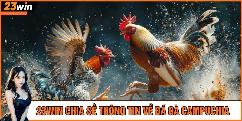 23Win chia sẻ thông tin về đá gà Campuchia